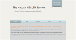 Desktop Screenshot of naturalhealthservice.info